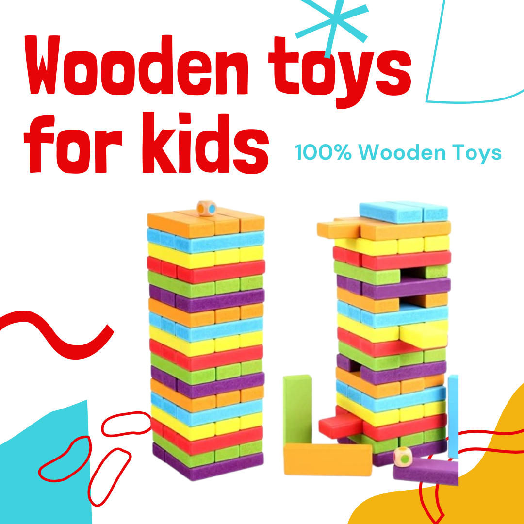 Wooden toys for kids