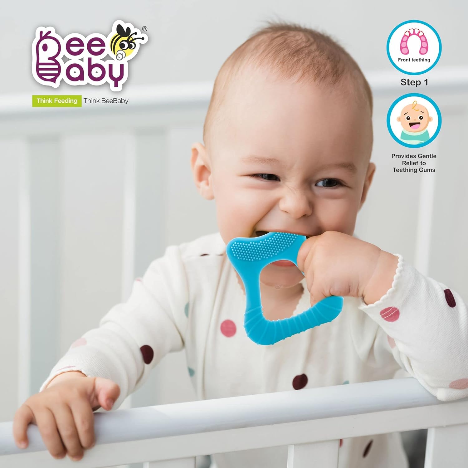 Silicone baby teether