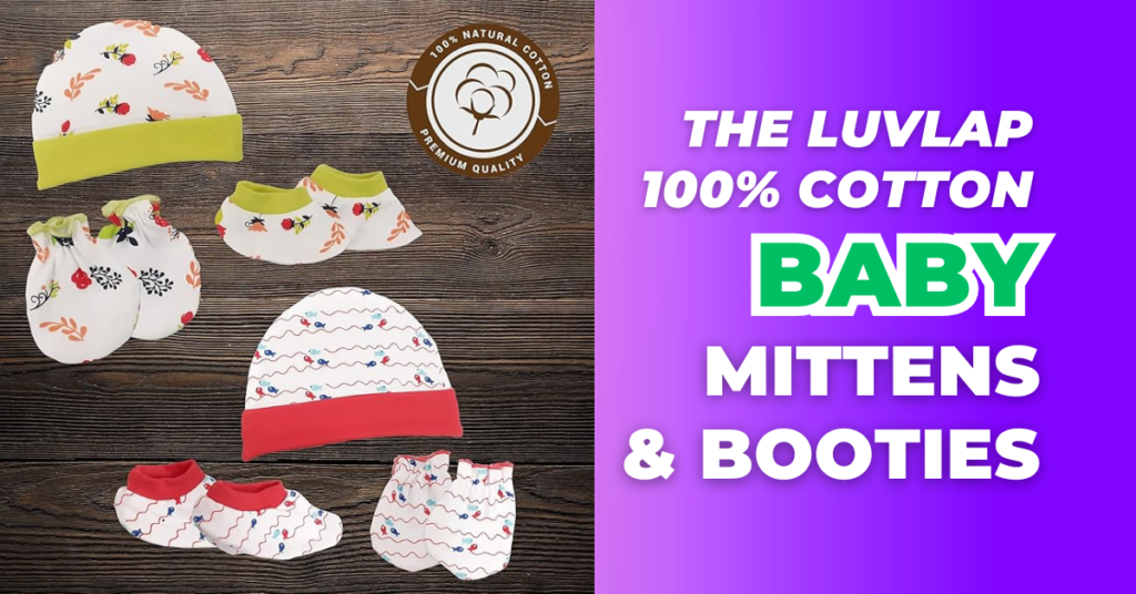 Baby mittens and booties